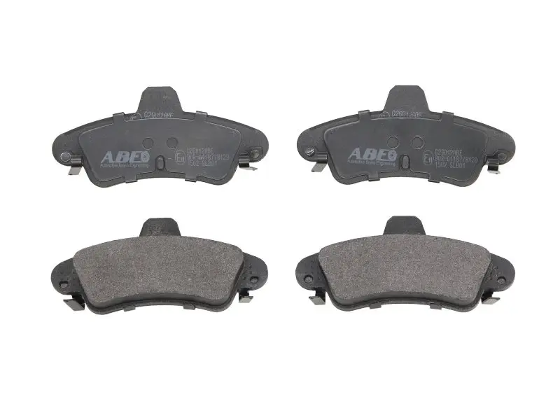 Комплект гальмівних колодок задн, FORD COUGAR, MONDEO I, MONDEO II FORD USA CONTOUR 1.6-2.5 01.93-12.01 ABE C2G012ABE (фото 1)