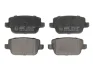 Комплект гальмівних колодок задн, VOLVO S80 II, V70 II, V70 III, XC70 I, XC70 II FORD FIESTA VI, FOCUS II, GALAXY II, GALAXY MK II, KUGA I, MONDEO IV, MONDEO V, S-MAX 1.4D-4.4 01.01-04.17 ABE C2G017ABE (фото 1)