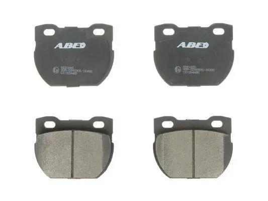 Комплект гальмівних колодок задн, LAND ROVER DEFENDER 2.2D-4.0 08.90-02.16 ABE C2I004ABE (фото 1)