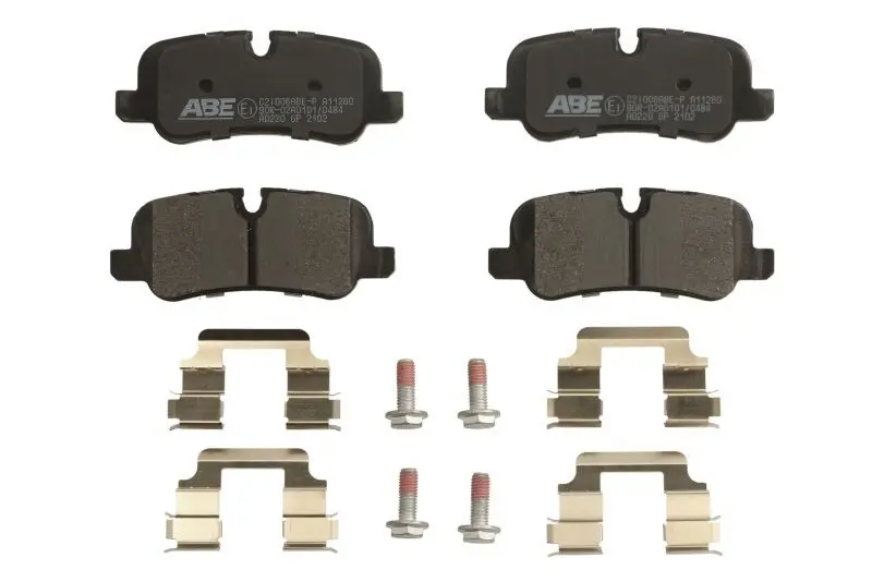 Комплект гальмівних колодок задн, LAND ROVER DISCOVERY III, DISCOVERY IV, RANGE ROVER III, RANGE ROVER SPORT I 2.7D-5.0 03.02-12.18 ABE C2I006ABE-P (фото 1)
