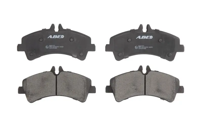 Комплект гальмівних колодок задн, MERCEDES SPRINTER 3,5-T (B906), SPRINTER 3-T (B906), SPRINTER 4,6-T (B906), SPRINTER 5-T (B906) VW CRAFTER 30-35, CRAFTER 30-50 1.8-3.5 04.06-12.19 ABE C2M030ABE (фото 1)