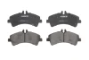 Комплект гальмівних колодок задн, MERCEDES SPRINTER 3,5-T (B906), SPRINTER 3-T (B906), SPRINTER 4,6-T (B906), SPRINTER 5-T (B906) VW CRAFTER 30-35, CRAFTER 30-50 1.8-3.5 04.06-12.19 ABE C2M030ABE (фото 1)