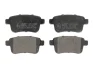 Комплект гальмівних колодок задн, MERCEDES CITAN MIXTO (DOUBLE CABIN), CITAN (MPV), CITAN/MINIVAN (W415) RENAULT KANGOO, KANGOO BE BOP, KANGOO EXPRESS, KANGOO II 1.2-Electric 04.05- ABE C2R012ABE (фото 1)