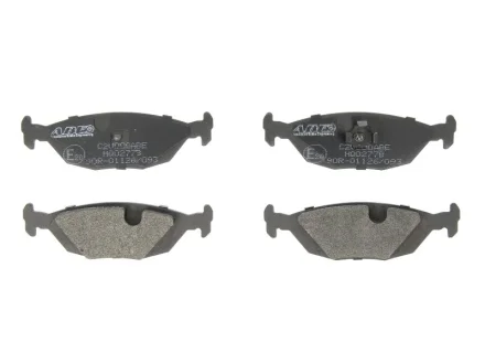 Комплект гальмівних колодок задн, VOLVO 440, 460, 480 OPEL KADETT A SAAB 900 I, 9000, 9-5 1.0-3.0 09.62-08.05 ABE C2V000ABE