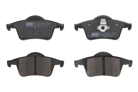 Комплект гальмівних колодок задн, VOLVO 850, S60 I, S70, S80 I, V70 I, V70 II, XC70 I CITROEN DS3 1.6D-3.0 12.95-07.15 ABE C2V004ABE-P