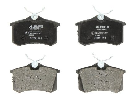 Тормозные колодки, дисковые ABE C2W002ABE (фото 1)