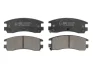 Комплект гальмівних колодок задн, BUICK CENTURY, PARK AVENUE, REGAL, RENDEZVOUZ CADILLAC ALLANTE, DEVILLE, ELDORADO, SEVILLE, SEVILLE II CHEVROLET ALERO, IMPALA, LUMINA 2.2-5.7D 01.70-09.06 ABE C2X004ABE (фото 1)