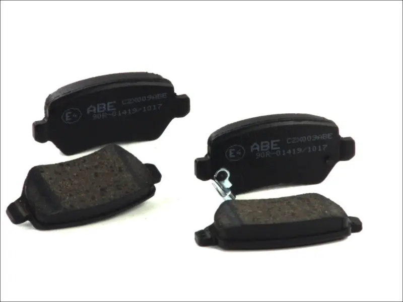 Комплект гальмівних колодок задн, CHEVROLET ASTRA, CORSA, VIVA, ZAFIRA KIA CEE\'D, PRO CEE\'D, VENGA LADA KALINA OPEL ASTRA G, ASTRA G CLASSIC, ASTRA H, ASTRA H CLASSIC 1.0-2.2D 08.94- ABE C2X009ABE (фото 1)