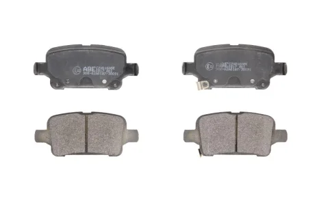Комплект гальмівних колодок задн, CHEVROLET VOLT OPEL AMPERA-E, ASTRA K, INSIGNIA B, INSIGNIA B COUNTRY, INSIGNIA B GRAND SPORT 1.0-Electric 06.15- ABE C2X016ABE