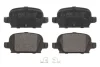 Комплект гальмівних колодок задн, FIAT 500, PANDA, PUNTO LANCIA MUSA, YPSILON OPEL ASTRA G, COMBO, COMBO TOUR, CORSA B, CORSA C, KADETT B, TIGRA 1.0-1.9D 08.71- ABE C2X018ABE (фото 1)