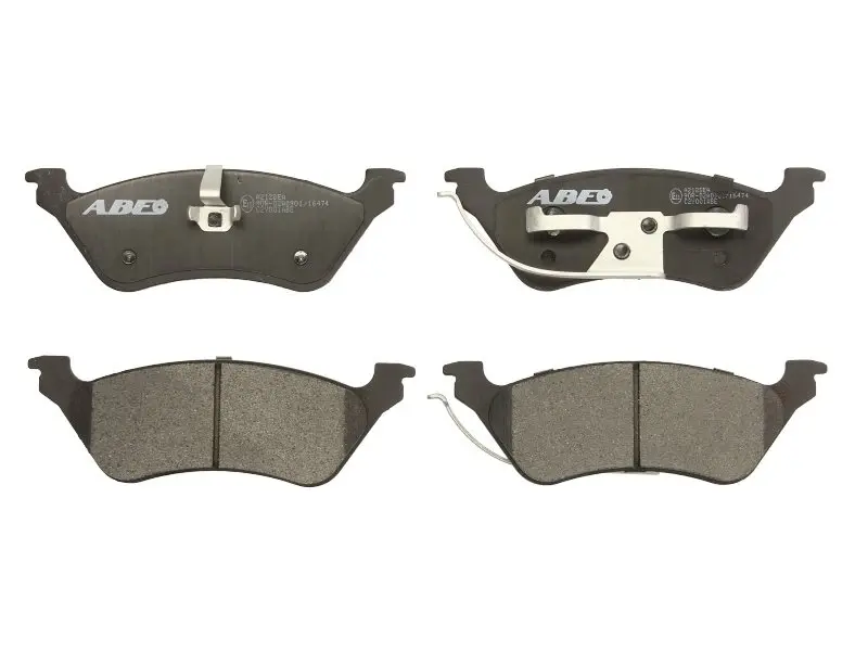 Комплект гальмівних колодок задн, CHRYSLER RAM VAN, VOYAGER III, VOYAGER IV DODGE CARAVAN, GRAND JEEP CHEROKEE 2.4-3.8 01.95-07.09 ABE C2Y001ABE (фото 1)