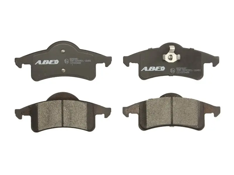 Комплект гальмівних колодок задн, JEEP CHEROKEE, GRAND CHEROKEE II, GRAND CHEROKEE III 2.5-4.7 01.88-12.10 ABE C2Y003ABE (фото 1)