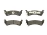 Комплект гальмівних колодок задн, JEEP GRAND CHEROKEE I 2.5D-5.9 09.91-04.99 ABE C2Y005ABE (фото 1)