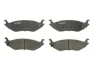 Комплект гальмівних колодок задн, CHRYSLER ASPEN DODGE DURANGO, RAM, RAM 1500 RAM 1500 3.0D-5.9 06.01- ABE C2Y012ABE (фото 3)