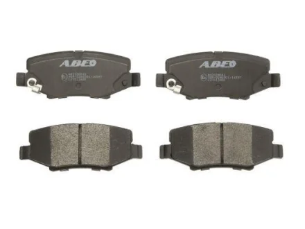 Комплект гальмівних колодок задн, DODGE NITRO JEEP CHEROKEE, COMPASS, LIBERTY, WRANGLER III 2.4-4.0 01.06- ABE C2Y013ABE