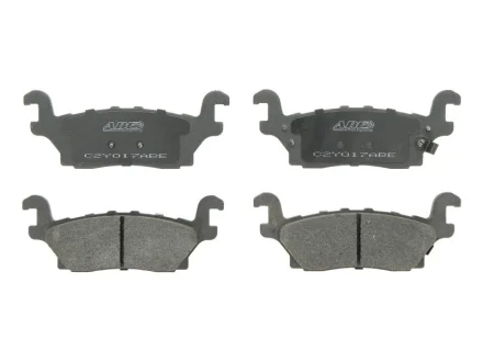 Комплект гальмівних колодок задн, HUMMER HUMMER H3 3.5/3.7/5.3 04.05- ABE C2Y017ABE