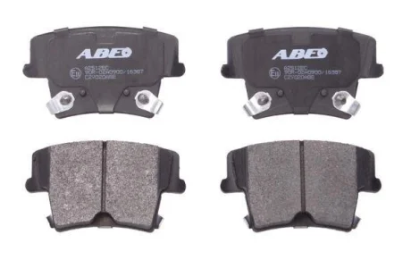 Комплект гальмівних колодок задн, CHRYSLER 300 C, 300C DODGE CHALLENGER, CHALLENGER SE, CHARGER, MAGNUM, MAGNUM II LANCIA THEMA 2.7-6.4 09.04- ABE C2Y020ABE