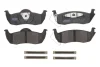 Комплект гальмівних колодок задн, INFINITI QX56 JEEP COMMANDER, GRAND CHEROKEE III NISSAN ARMADA MK I, TITAN 3.0D-5.7 08.03- ABE C2Y021ABE-P (фото 1)