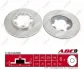 Диск гальмівний передн лів/прав FORD MAVERICK NISSAN NAVARA, PATHFINDER I, PATHFINDER II, PICK UP, SERENA, TERRANO I, TERRANO II 2.0D-3.3 01.82-03.08 ABE C31044ABE (фото 1)