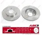 Диск гальмівний передн лів/прав AUDI 100 C2, 100 C3, 80 B3, 90 B3 1.4-2.4D 06.76- ABE C3A002ABE (фото 3)