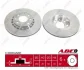 Диск гальмівний передн лів/прав OPEL ASTRA F, CORSA B, TIGRA, VECTRA A 1.4-1.8 09.88-12.00 ABE C3X004ABE (фото 1)