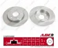 Диск гальмівний задн лів/прав TOYOTA AURIS, COROLLA, IST, YARIS VERSO VW PASSAT B6 1.2-2.2D 03.00-08.19 ABE C42055ABE (фото 1)