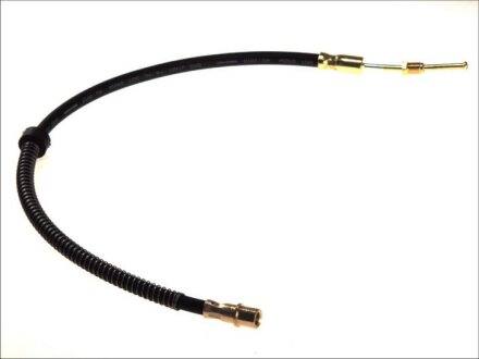 Гальмівний шланг гнучкий задн Прав (довжина 640мм, F10x1/M10x1) CITROEN C5 II, C5 III, C6 PEUGEOT 407, 407/KOMBI, 508 I, 508/KOMBI 1.6-3.0D 03.04- ABE C86157ABE