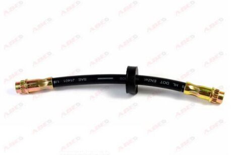 Гальмівний шланг гнучкий передн Лів/Прав (довжина 225мм, M10x1/M10x1) RENAULT ESPACE IV, LAGUNA II, VEL SATIS 1.6-3.5 03.01- ABE C87168ABE