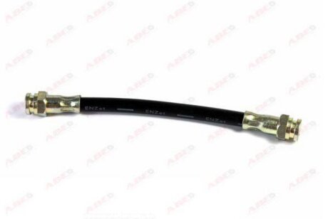 Гальмівний шланг гнучкий задн Лів/Прав (довжина 177мм, M10x1/M10x1) FIAT DUNA, ELBA, IDEA, PANDA, PUNTO, PUNTO/HATCHBACK LANCIA MUSA, YPSILON RENAULT MODUS SKODA FAVORIT 0.9CNG-1.9D 05.89- ABE C88218ABE