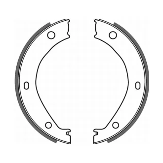 Гальмівна колодка BMW 3 (E36), 5 (E28), 5 (E34), 6 (E24), 7 (E23), 7 (E32), 7 (E38), 8 (E31), Z3 (E36), Z8 (E52) 1.8-5.6 04.76-12.03 ABE CRB002ABE