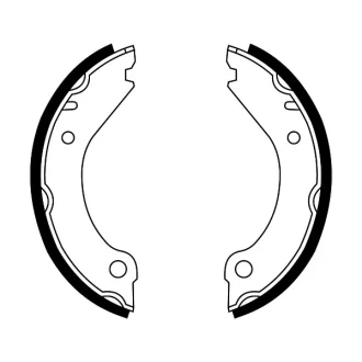 Гальмівна колодка VOLVO 240, 260, 740, 760, 780, 940, 940 II, 960, 960 II, V90 I RENAULT 25 2.0-2.9 08.74-10.98 ABE CRV000ABE