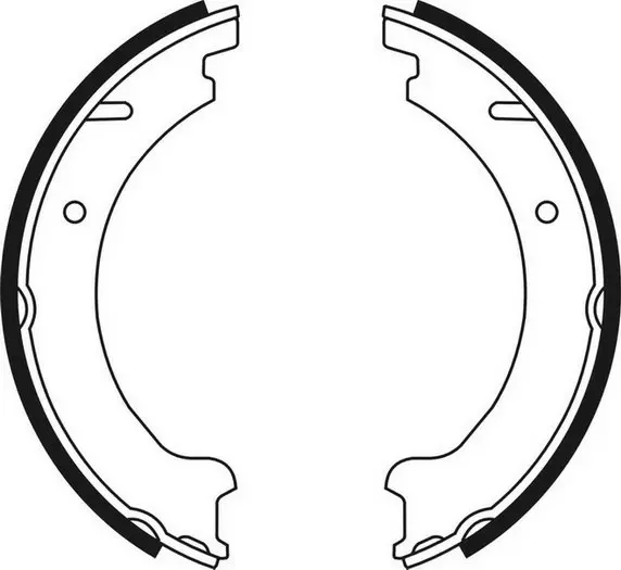 Гальмівна колодка VOLVO 850, C70 I, S70, S80 I, S80 II, V70 I BMW X5 (E53) 2.0-3.2ALK 06.91-03.10 ABE CRV002ABE (фото 1)