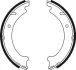 Гальмівна колодка VOLVO 850, C70 I, S70, S80 I, S80 II, V70 I BMW X5 (E53) 2.0-3.2ALK 06.91-03.10 ABE CRV002ABE (фото 1)
