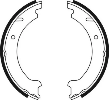 Гальмівна колодка VOLVO 850, C70 I, S70, S80 I, S80 II, V70 I BMW X5 (E53) 2.0-3.2ALK 06.91-03.10 ABE CRV002ABE