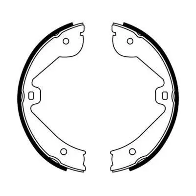 Гальмівна колодка MERCEDES GL (X164), M (W164), R (W251, V251) AUDI A7, Q7 LAND ROVER DISCOVERY III, RANGE ROVER III, RANGE ROVER IV PORSCHE CAYENNE VW TOUAREG 2.5D-6.3 03.02-09.21 ABE CRW000ABE (фото 1)