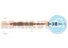 Трос зчеплення (1080мм/765мм) CITROEN EVASION, JUMPY I FIAT SCUDO, ULYSSE LANCIA ZETA PEUGEOT 806, EXPERT 1.9D-2.1D 06.94-12.06 ADRIAUTO 1101391 (фото 1)
