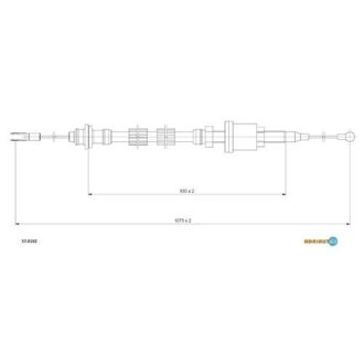 Фото трос зчеплення ADRIAUTO 57.0102 Трос зчеплення ADRIAUTO 57.0102