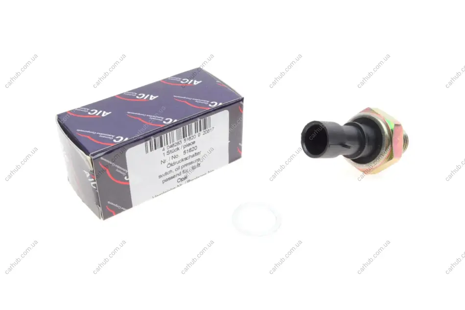 Датчик тиску оливи Daewoo Lanos/ Opel Astra F/H 97- (чорний) AIC 51620 (фото 1)