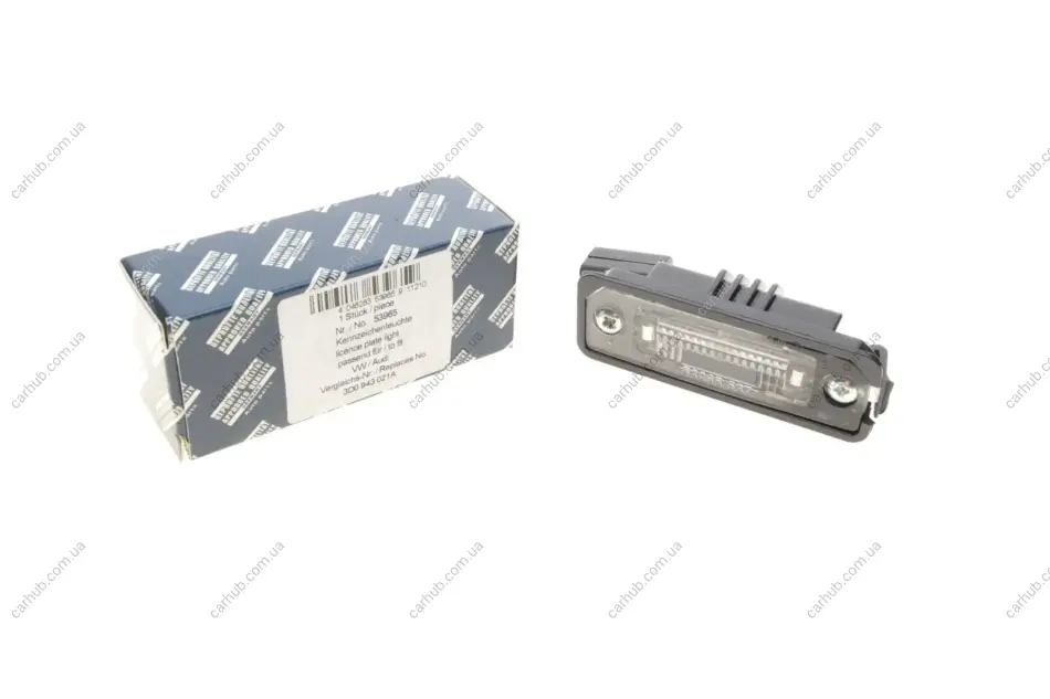 Ліхтар освітлення номерного знака VW Golf V/Passat 03-12 AIC 53965 (фото 1)