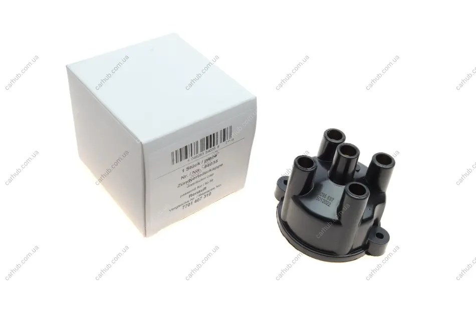 Кришка розподілювача запалювання Renault Clio/Rapid 1.2/1.4 -98 AIC 54035 (фото 1)