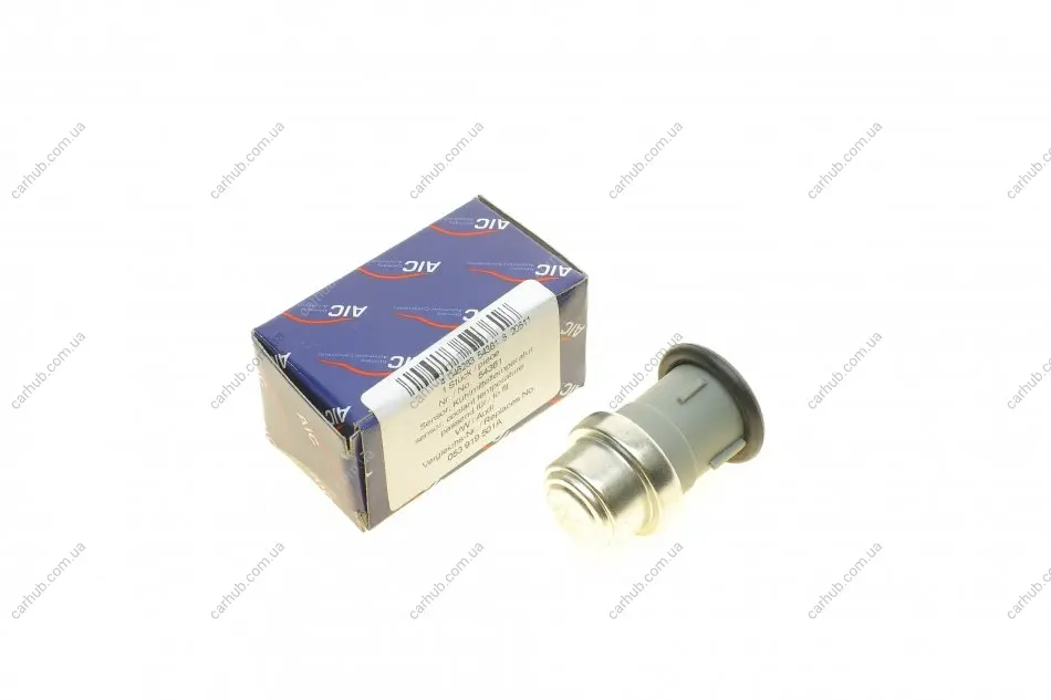 Датчик температури охолоджуючої рідини Audi 80/100/A6 2.0E 90-97 (3 конт.) (сірий) AIC 54361 (фото 1)