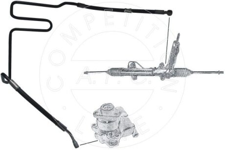 Шланг гідропідсилювача VW Golf IV/Skoda Octavia/Audi A3 1.8-2.0/1.9TDI 96-06 AIC 54994
