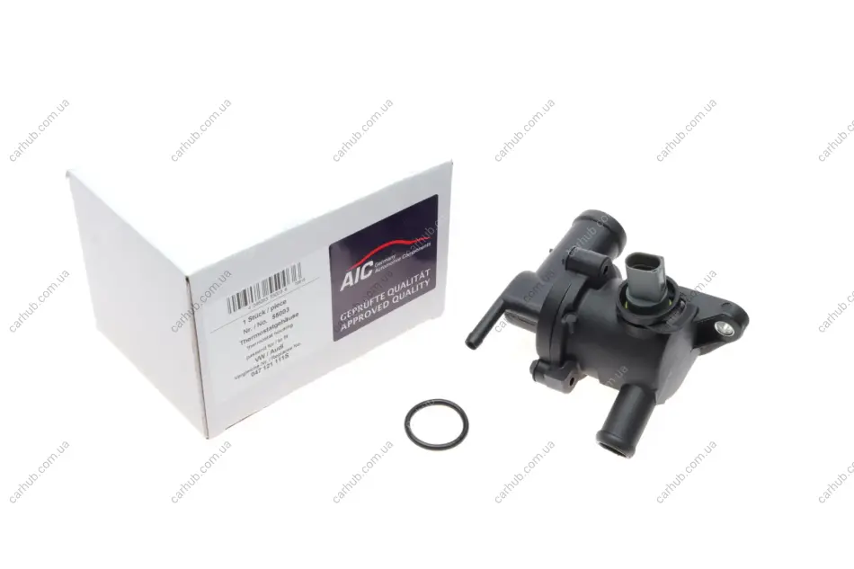 Термостат Skoda Fabia 1.0/1.4 99-03 (с датчиком) AIC 55003 (фото 1)