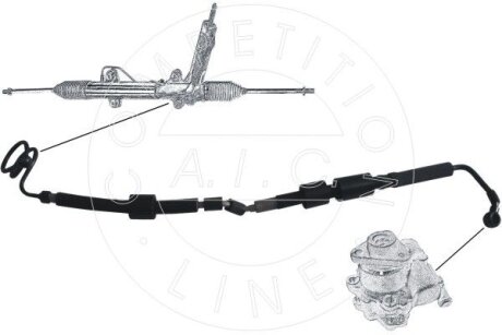 Шланг гідропідсилювача Audi A6 04-11 AIC 55527