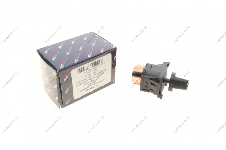 Перемикач пічки VW T4 91-03 AIC 55904 (фото 1)