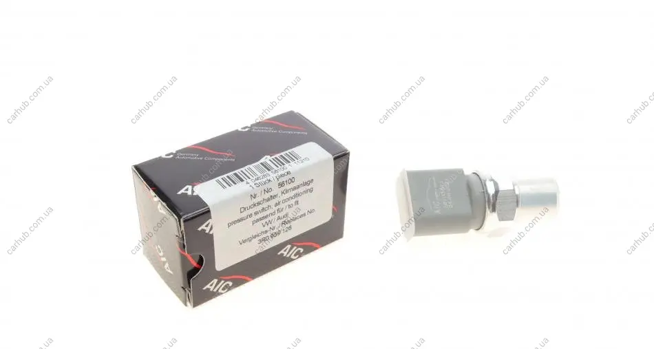 Датчик тиску кондиціонера Audi A4/A6/A8/Seat Exeo 1.2-6.0 97- AIC 56100 (фото 1)