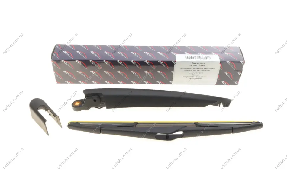 Важіль склоочисника (задній) Nissan Qashqai 07-13 (+щітка) (L= 416mm) AIC 56830 (фото 1)
