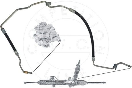 Шланг гідропідсилювача Peugeot 206 1.6 16V 00-07 AIC 57674