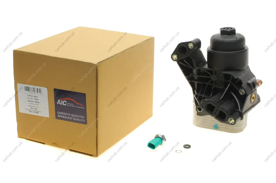 Корпус фільтра масляного VW Golf/Audi A3 1.6/2.0 TDI 15- (з радіатором) AIC 58327 (фото 1)