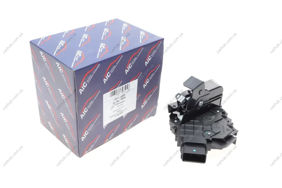 Замок дверей (передніх/R) Volvo C30/C70/S40/S80/V70/XC60/XC70 04- AIC 70345 (фото 1)